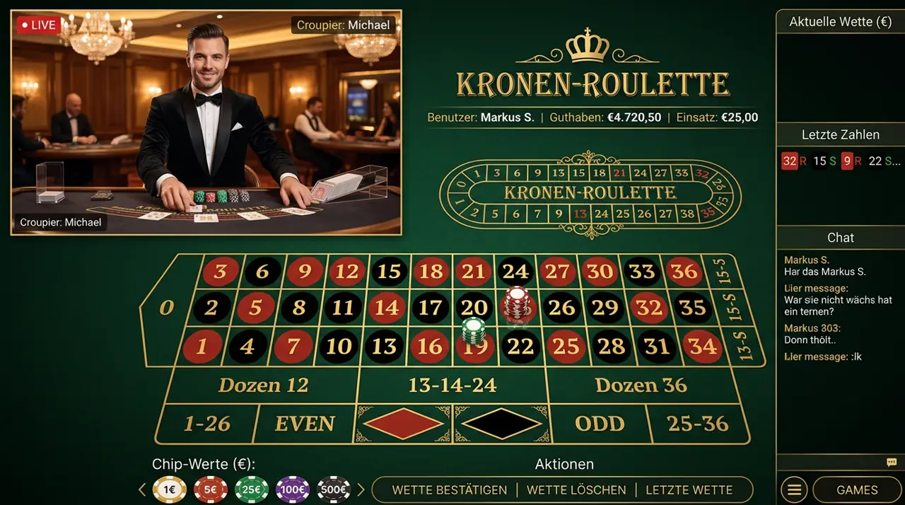 Live Casino im Slotsgem